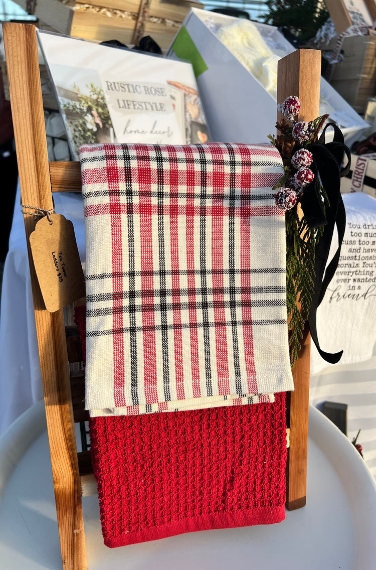 Tea Towel Ladders