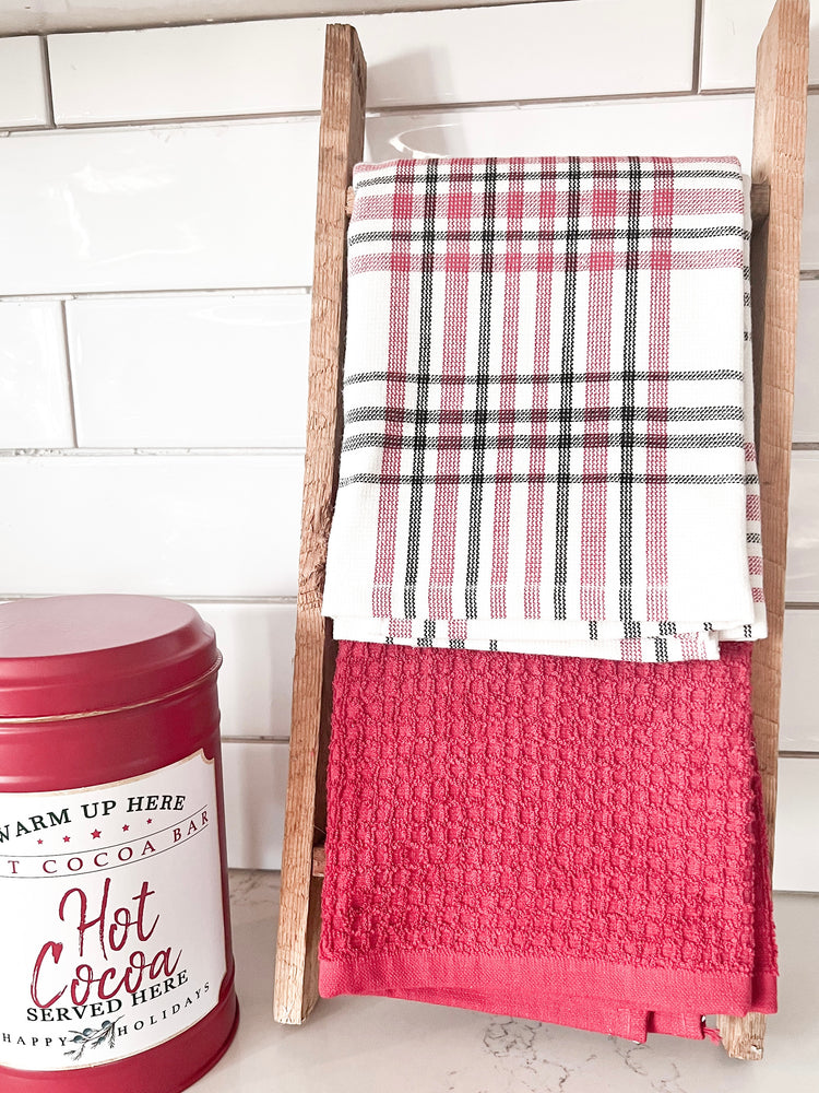 Tea Towel Ladders